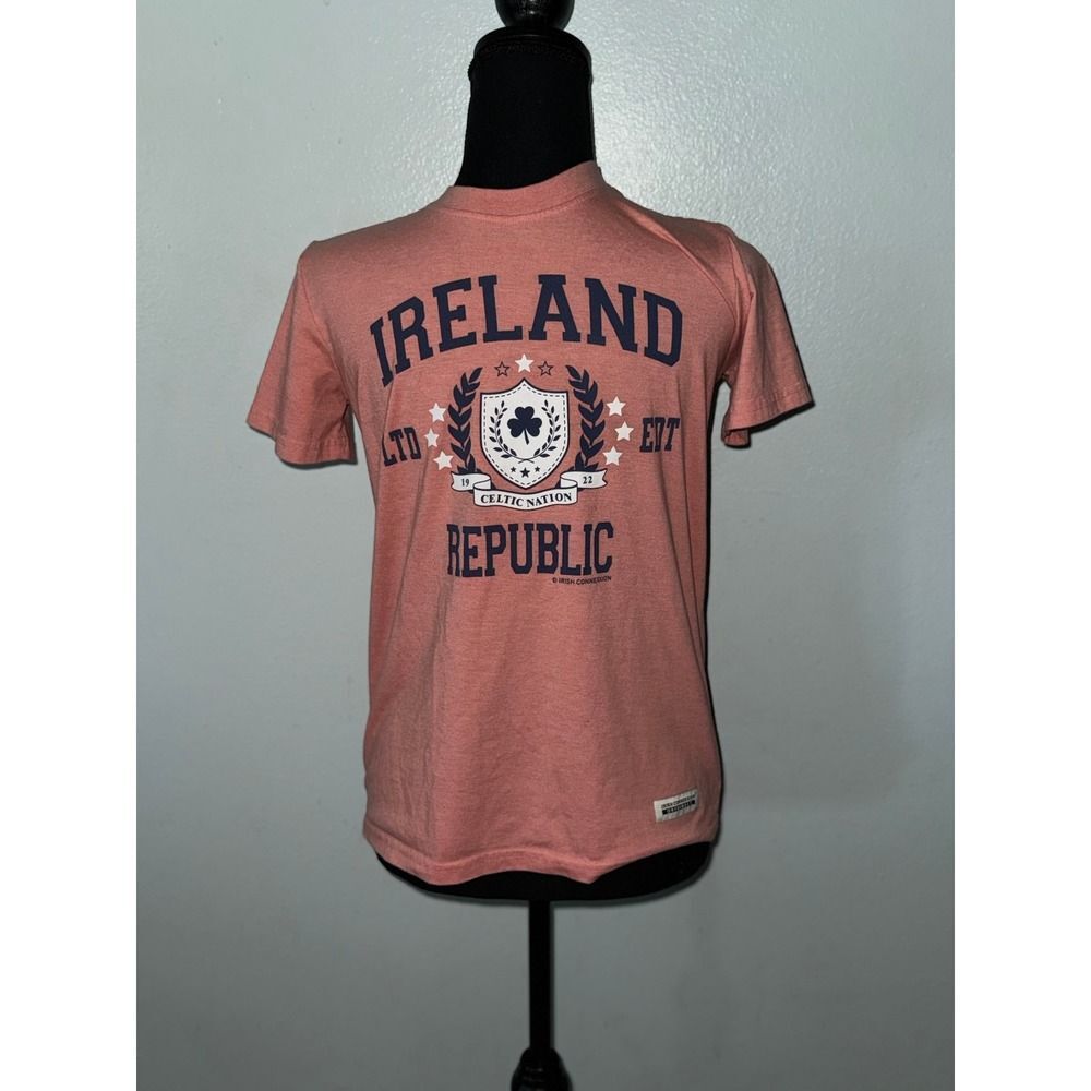 Irish Connexxion Kids Size 11/12 Ireland Republic Celtic Nation Graphic T Shirt